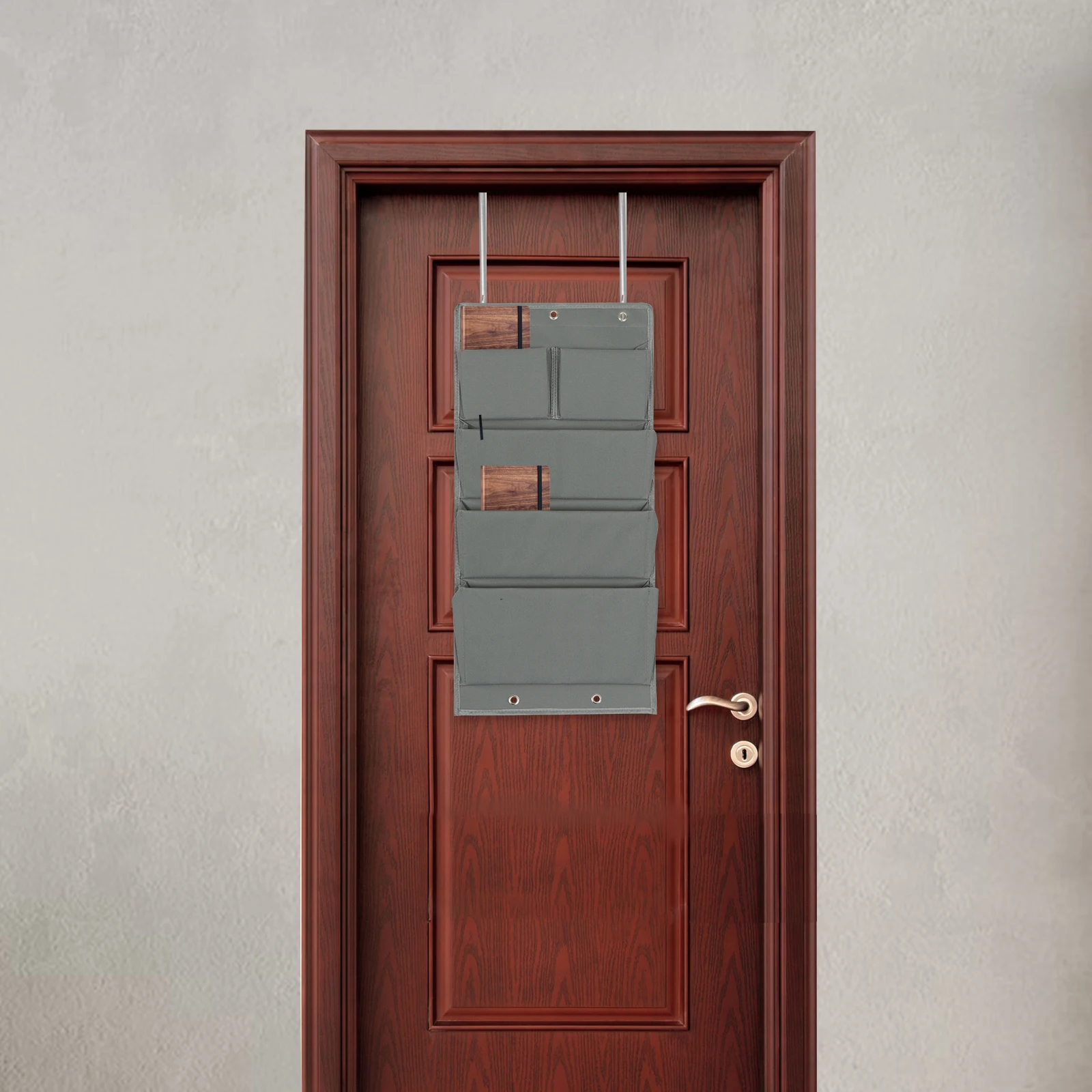 5 Pockets Hanger Bag Oxford Door Storage Bag Cloth ganizer Dorm Storage Behind Door Hanging Large Capacity
5 Pockets Hanger Bag Oxford Door Storage Bag Cloth ganizer Dorm Storage Behind Door Hanging Large Capacity