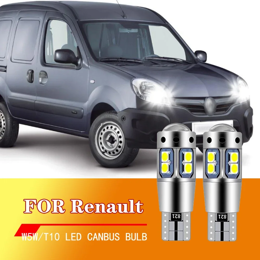 2 шт. светодиодный габаритный фонарь T10 W5W CANbus для Renault Kangoo, аксессуары 1997 1998 1999 2000 2001 
2 шт. светодиодный габаритный фонарь T10 W5W CANbus для Renault Kangoo, аксессуары 1997 1998 1999 2000 2001