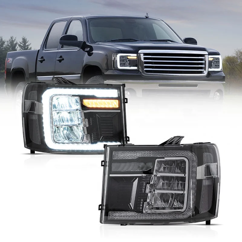 Factory Full LED Car Head Light SIERRA 1500 Assembly 2007-2013 Front Lamp Headlights For GMC SIERRA 1500 SLE
Factory Full LED Car Head Light SIERRA 1500 Assembly 2007-2013 Front Lamp Headlights For GMC SIERRA 1500 SLE