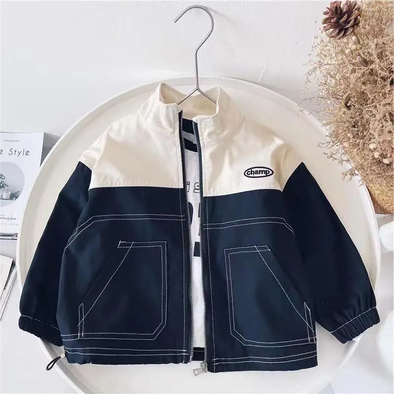 Kids Boys Outerwear 2023 New Spring And Autumn Children's Korean Casual And Handsome Children's Clothing Boys sports top
Kids Boys Outerwear 2023 New Spring And Autumn Children's Korean Casual And Handsome Children's Clothing Boys sports top