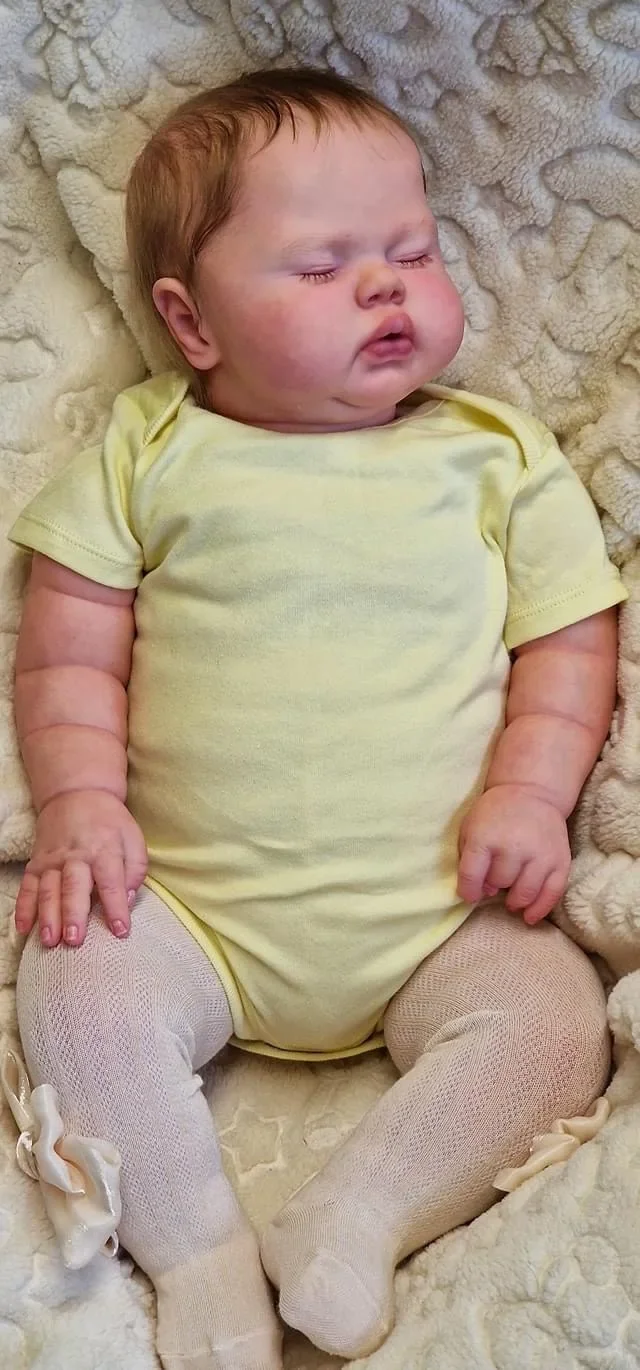 NPK Newborn Baby Doll 24Inch Reborn Pickle 3D Skin Multiple Layers Painting Collectible Lifelike Art Dolls
NPK Newborn Baby Doll 24Inch Reborn Pickle 3D Skin Multiple Layers Painting Collectible Lifelike Art Dolls