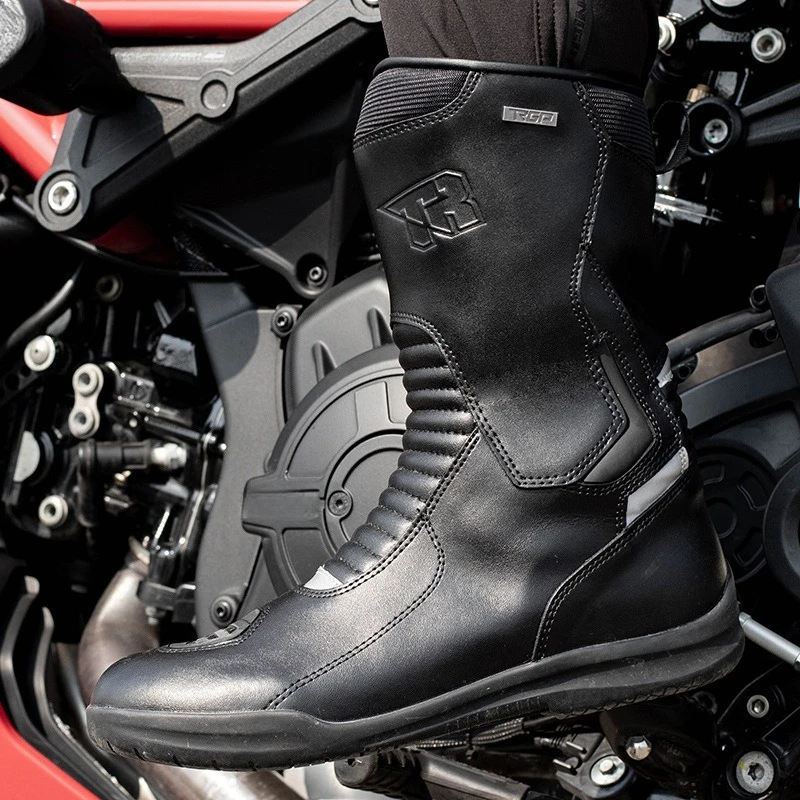 2PCS TR Motorcycle Riding Boots Men's Cowhide Waterproof Mid-Calf Boots for Riding Perfect Motocross for All Seasons Motorbike
2PCS TR Motorcycle Riding Boots Men's Cowhide Waterproof Mid-Calf Boots for Riding Perfect Motocross for All Seasons Motorbike