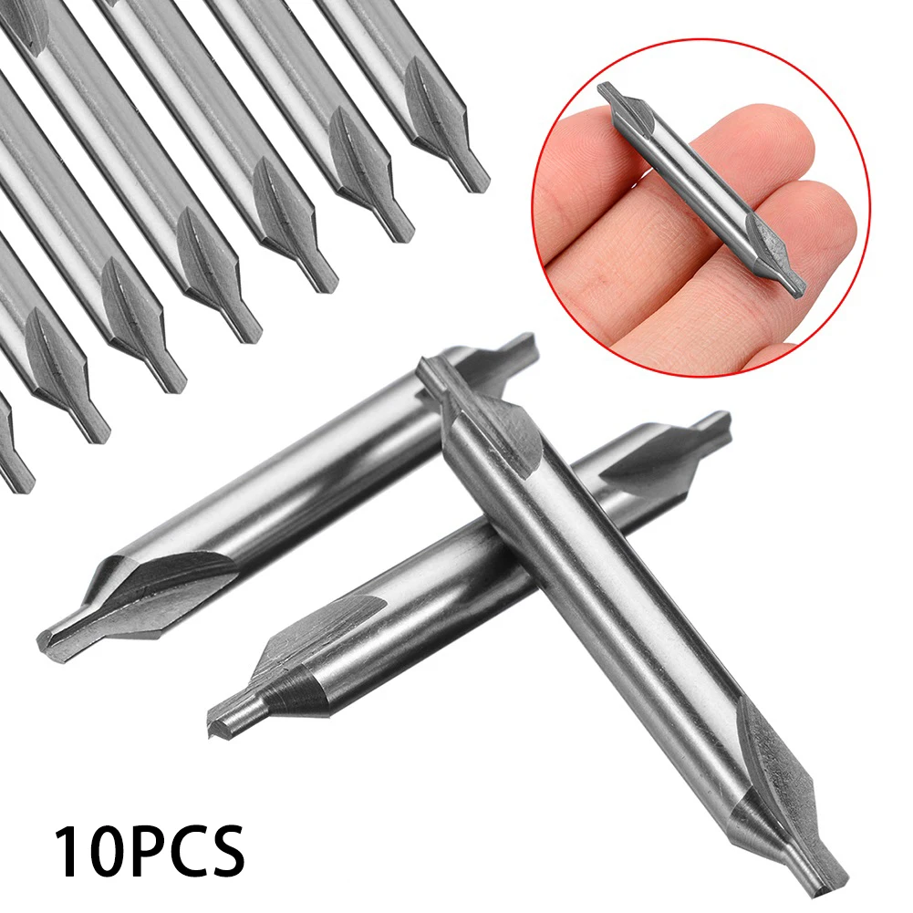 10 Pack 60 Degree HSS Center Drill Bits Designed for Accurate Spotting and Center Hole Creation in Machining Processes
10 Pack 60 Degree HSS Center Drill Bits Designed for Accurate Spotting and Center Hole Creation in Machining Processes