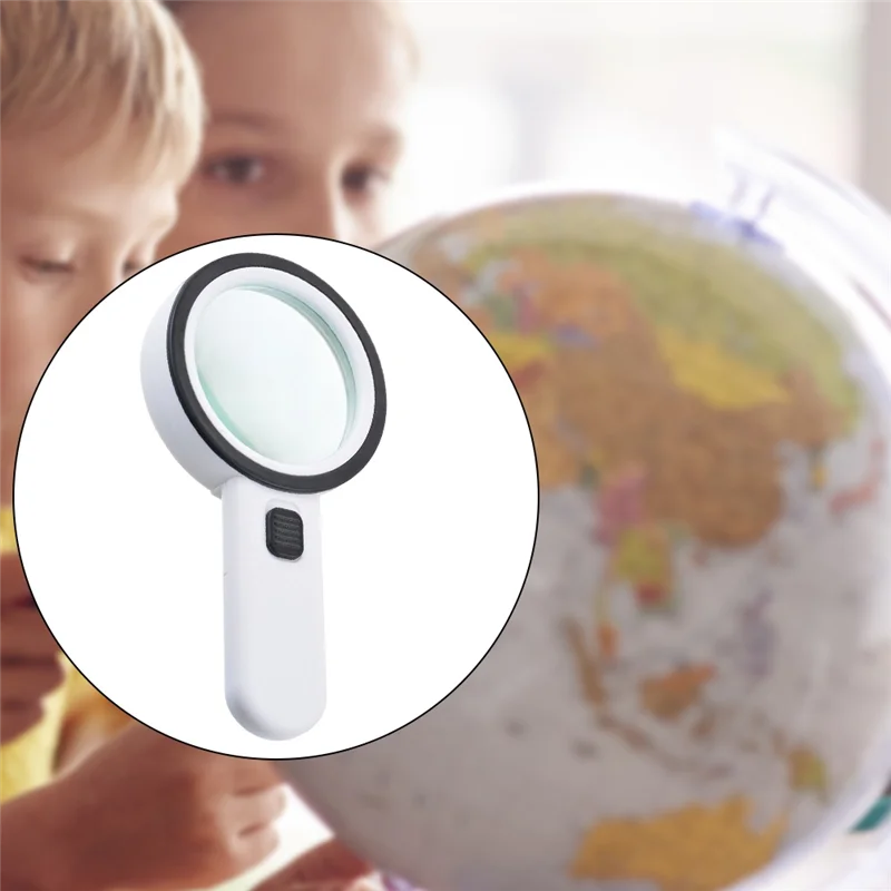 GTBL 30X Dual Glass Lens Magnifier With LED Light, Handheld And Lighted For Enhanced Reading Of Books/Maps
GTBL 30X Dual Glass Lens Magnifier With LED Light, Handheld And Lighted For Enhanced Reading Of Books/Maps