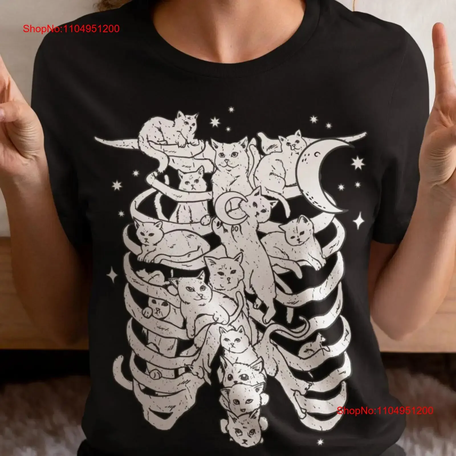 Celestial Horror Ribcage CaT T Shirt Dreamcore Weirdcore Goth Clothing Dark Academia Whimsigoth Yami Kawaii Harajuku vintage
Celestial Horror Ribcage CaT T Shirt Dreamcore Weirdcore Goth Clothing Dark Academia Whimsigoth Yami Kawaii Harajuku vintage