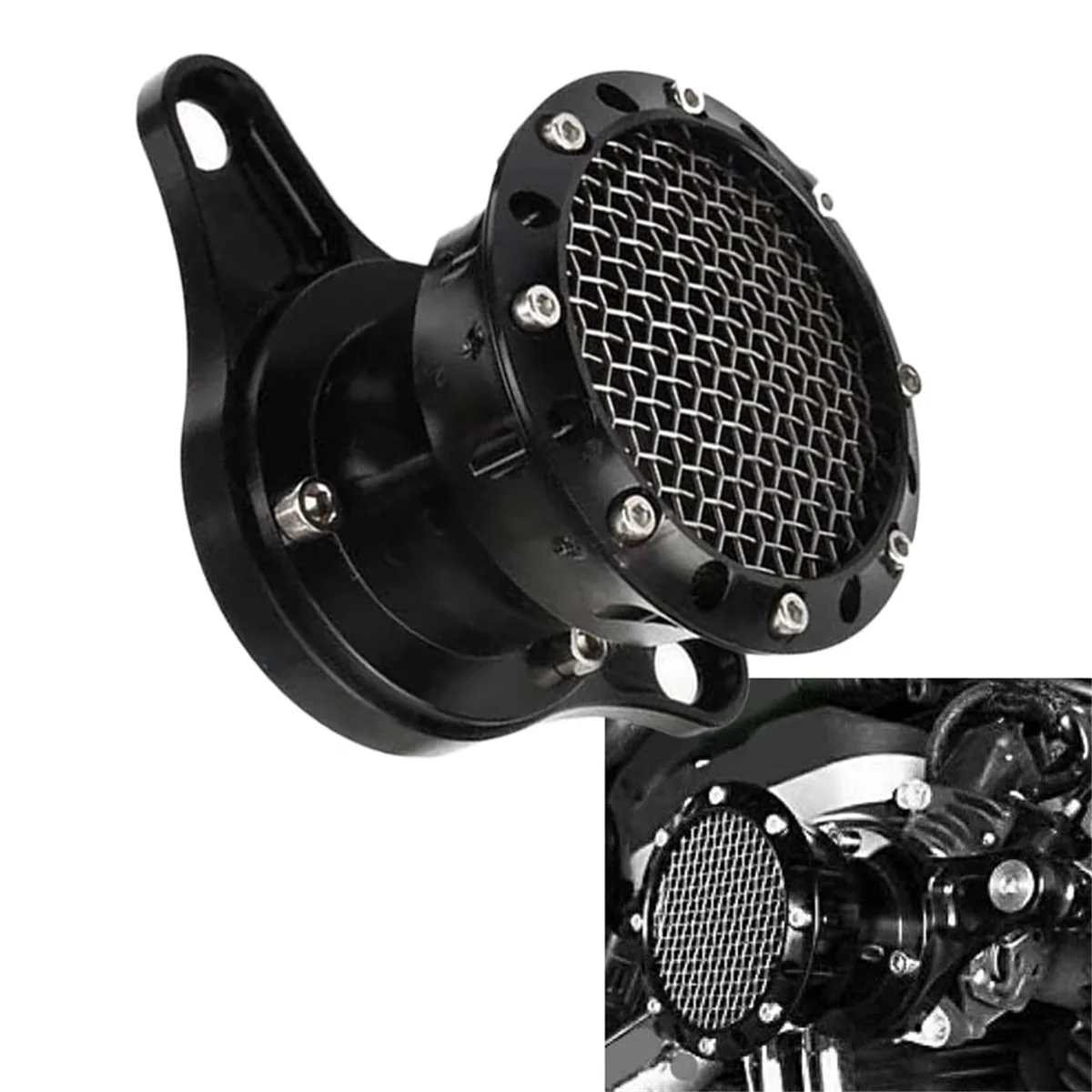 A02Q-Motorcycle Retro Aluminium Air Filter Modified CNC Filter Accessories Air Cleaner for Harley X48 XL883 XL1200 04-2014 B
A02Q-Motorcycle Retro Aluminium Air Filter Modified CNC Filter Accessories Air Cleaner for Harley X48 XL883 XL1200 04-2014 B