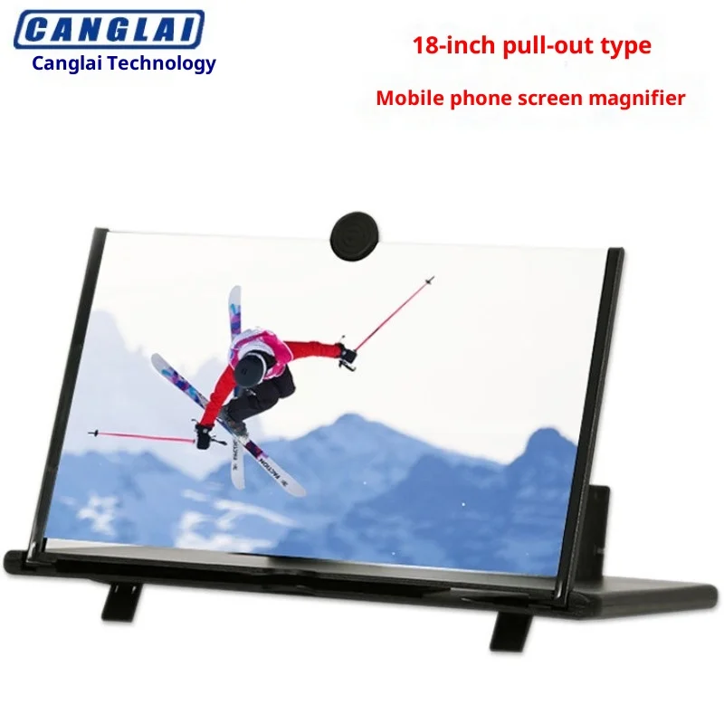 Mobile Phone Screen Amplifier 18 Inch Pull-out Mobile Phone Amplifier Ultra-clear New Screen Amplifier Eye Protection Treasure.
Mobile Phone Screen Amplifier 18 Inch Pull-out Mobile Phone Amplifier Ultra-clear New Screen Amplifier Eye Protection Treasure.