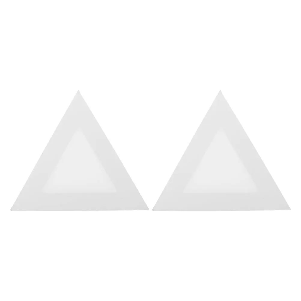 2 Pcs Triangle Canvases for Painting Sturdy Frame Oil Paintings Artist Canvas White Canvas Boards Portable Supplies
2 Pcs Triangle Canvases for Painting Sturdy Frame Oil Paintings Artist Canvas White Canvas Boards Portable Supplies