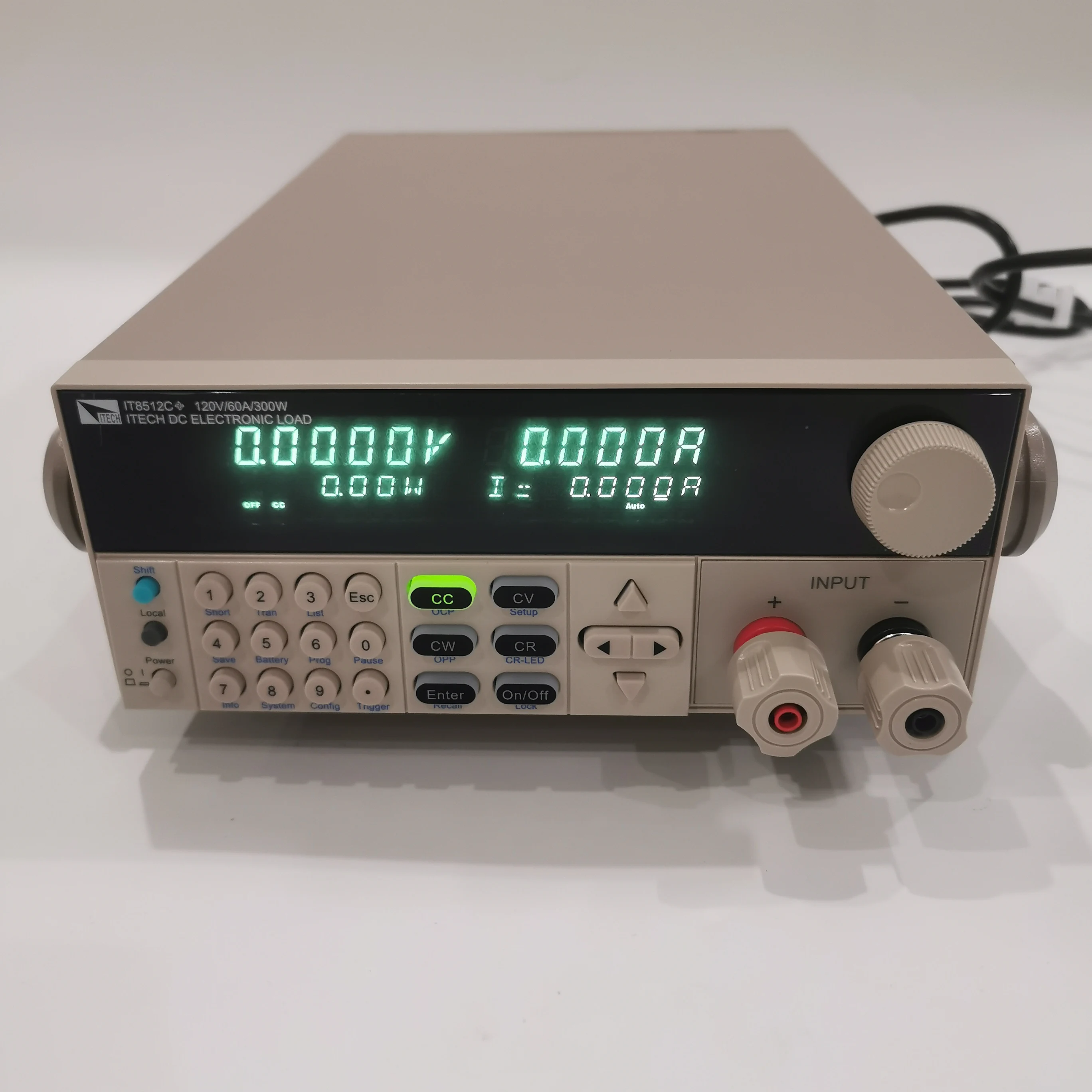 New ITECH IT8512C+ single-channel programmable DC electronic load 120V/60A/300W
New ITECH IT8512C+ single-channel programmable DC electronic load 120V/60A/300W