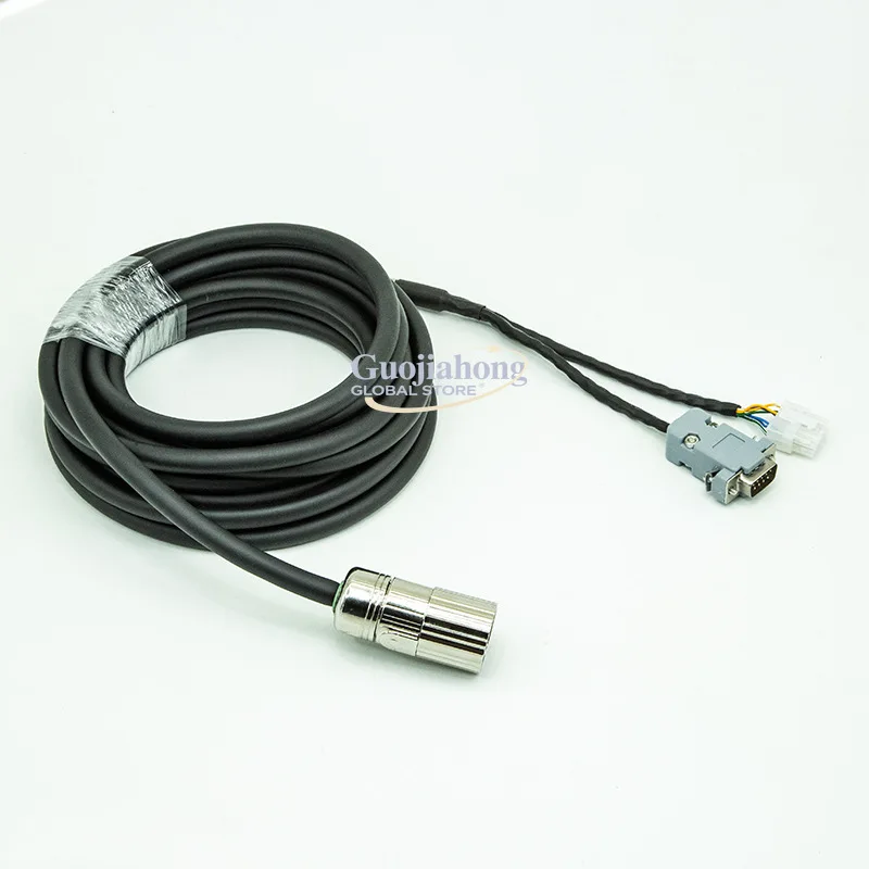 Manufacturer ized M23 aviation plug M17 core counter-timing to DB9 male + terminal wire servo motor control line
Manufacturer ized M23 aviation plug M17 core counter-timing to DB9 male + terminal wire servo motor control line
