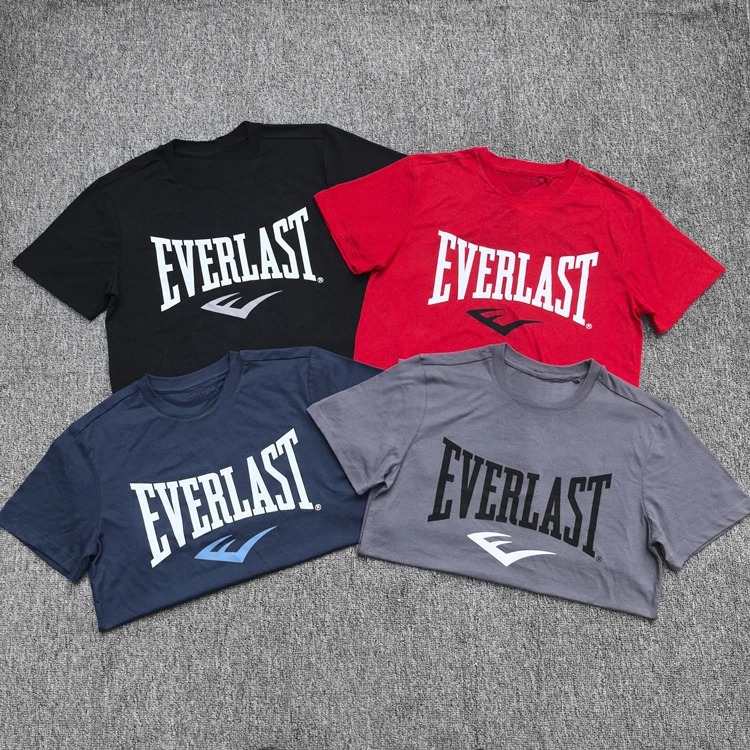 Everlast Men's Summer Cotton Loose Round-neck Short-sleeved T-shirt for Boxing and Fighting
Everlast Men's Summer Cotton Loose Round-neck Short-sleeved T-shirt for Boxing and Fighting