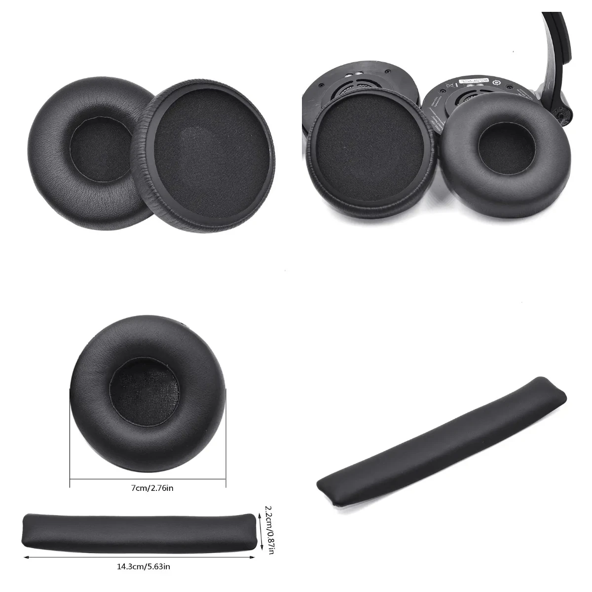 Replacement Leather Headband Cushion Ear Pads Cover Suitable for JBL Synchros E40BT E40 Bluetooth Headphones Repairing Parts
Replacement Leather Headband Cushion Ear Pads Cover Suitable for JBL Synchros E40BT E40 Bluetooth Headphones Repairing Parts