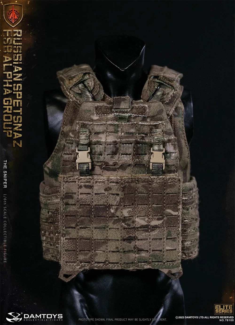 1/6 DAMTOYS DAM 78100 The Russian Action Figure Sniper Chest Vest Bags Bullet-Proof Vest Mini Toys Model Not Real For 12" Figure
1/6 DAMTOYS DAM 78100 The Russian Action Figure Sniper Chest Vest Bags Bullet-Proof Vest Mini Toys Model Not Real For 12" Figure