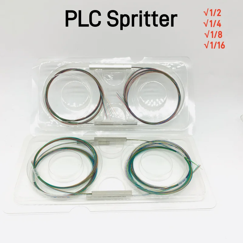 Fiber optic PLC splitter 1X2 1X4 1X8 1X16 without connector cable 0.9mm PLC single-mode fiber optic bare fiber
Fiber optic PLC splitter 1X2 1X4 1X8 1X16 without connector cable 0.9mm PLC single-mode fiber optic bare fiber