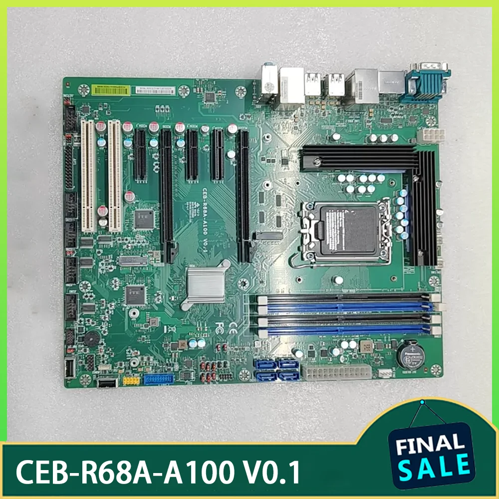 Industrial Motherboard with Dual Network Port CEB-R68A-A100 V0.1
Industrial Motherboard with Dual Network Port CEB-R68A-A100 V0.1
