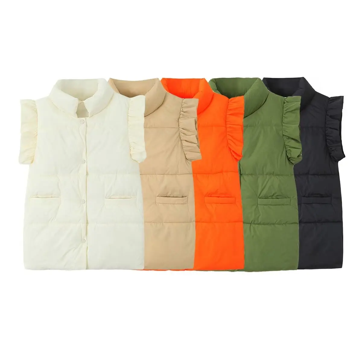 Women 2024 Spring and Summer New Fashion 5 Color Warm Lace Sleeveless Vest Chic Collar Versatile Button Top Mujer
Women 2024 Spring and Summer New Fashion 5 Color Warm Lace Sleeveless Vest Chic Collar Versatile Button Top Mujer