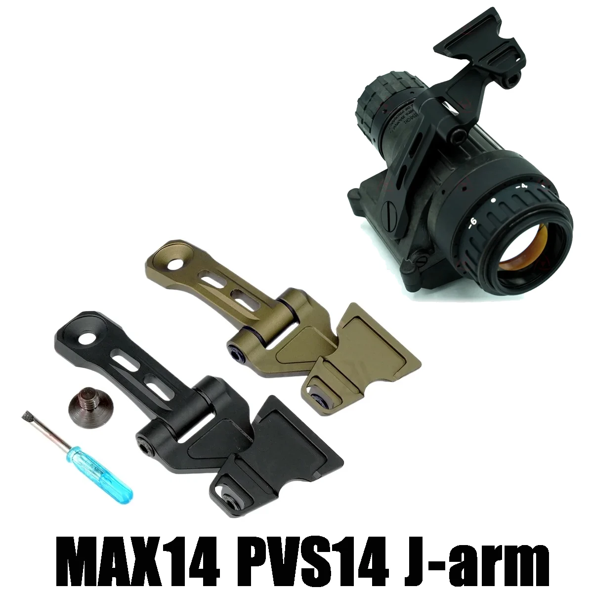 PVS14 J-arm MAX14 NVG крепление легкое металлическое крепление для AN/PVS-14 Tanto NVG прицел ночного видения тактическая охота
PVS14 J-arm MAX14 NVG крепление легкое металлическое крепление для AN/PVS-14 Tanto NVG прицел ночного видения тактическая охота