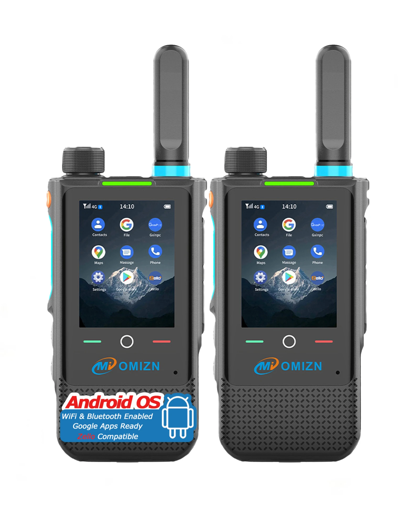 A5 4G LTE Android Smart Walkie Talkie with Unlimited Range, Lifetime Free, Phone Calls, Support Zello, WiFi, Bluetooth, GPS, IP6
A5 4G LTE Android Smart Walkie Talkie with Unlimited Range, Lifetime Free, Phone Calls, Support Zello, WiFi, Bluetooth, GPS, IP6