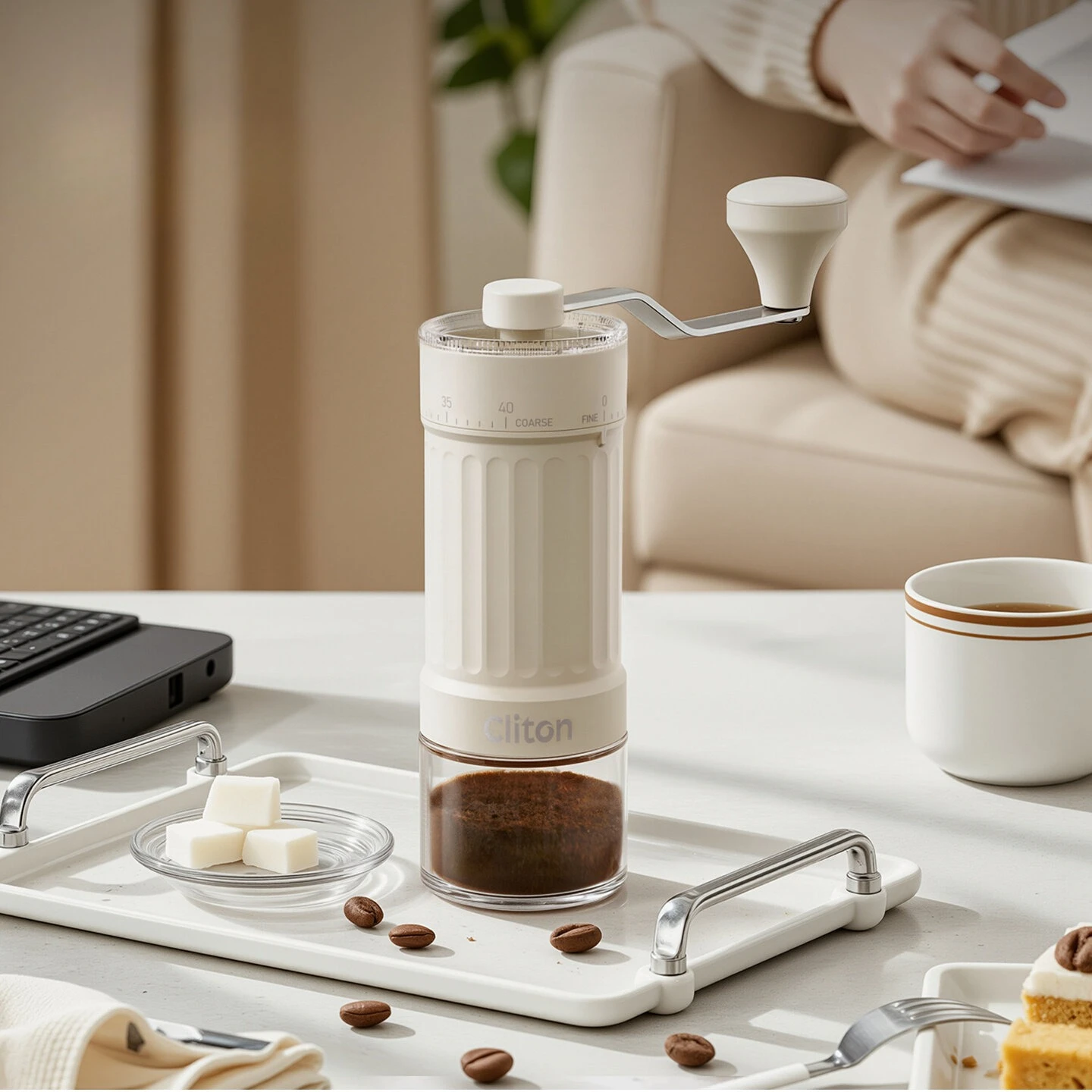 Washable Manual Coffee Grinder, Portable Hand Burr Mill for Home, Small Compact Odorless Removable for Pour Over Coffee
Washable Manual Coffee Grinder, Portable Hand Burr Mill for Home, Small Compact Odorless Removable for Pour Over Coffee