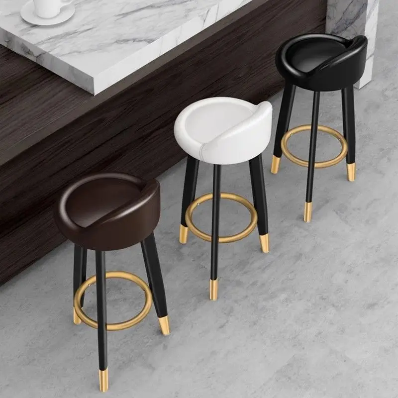 Cushion Simple Bar Stools Modern White Nordic Design Luxury Bar Stools Dining Restaurant Black Sillas Para Barra Club Furniture
Cushion Simple Bar Stools Modern White Nordic Design Luxury Bar Stools Dining Restaurant Black Sillas Para Barra Club Furniture