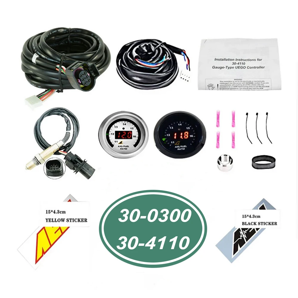 NEW 30-0300 30-4110 X-Series Wideband O2 Air Fuel Ratio Gauge Kit LSU 4.9 0258017025 Oxygen Sensor +15*4.3cm for A-EM DecaIl
NEW 30-0300 30-4110 X-Series Wideband O2 Air Fuel Ratio Gauge Kit LSU 4.9 0258017025 Oxygen Sensor +15*4.3cm for A-EM DecaIl