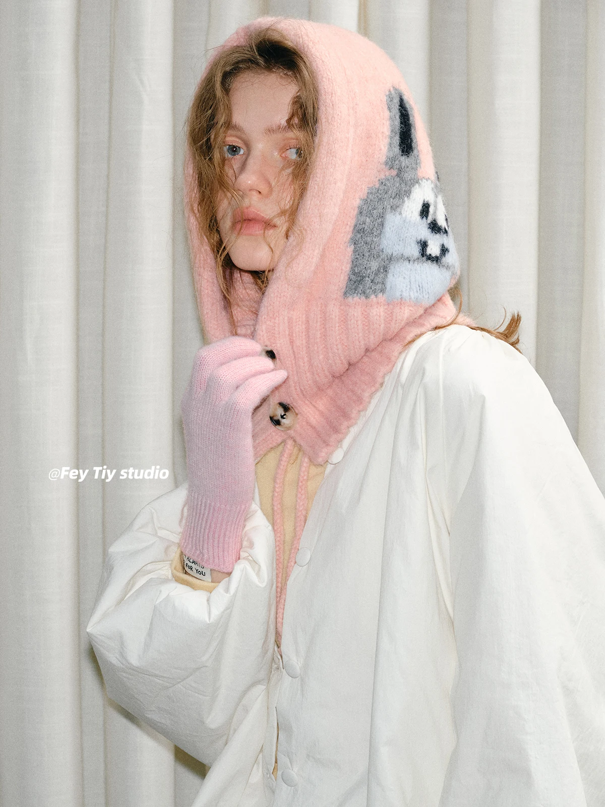 Retro Cute Cartoon Little Mole Jacquard Wool Hooded Cap for Men Women Autumn and Winter Warm Knitted Pullover Balaclava Hat
Retro Cute Cartoon Little Mole Jacquard Wool Hooded Cap for Men Women Autumn and Winter Warm Knitted Pullover Balaclava Hat