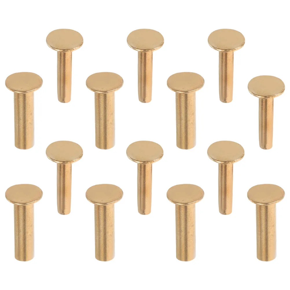 7Pairs Knife Handle Rivets Kitchen Knives Fastener Replacement Repair DIY Chef Knives Handle Screw Fixing Rivet Nuts Cutlery