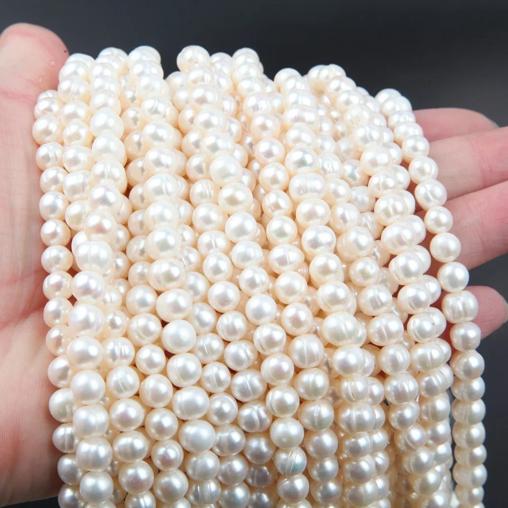 36CM Natural Pearl Superior Quality Ellipse Loose Beads Pearl Charms for Jewelry Making Necklace DIY Bracelet Bulk Wholesale
36CM Natural Pearl Superior Quality Ellipse Loose Beads Pearl Charms for Jewelry Making Necklace DIY Bracelet Bulk Wholesale