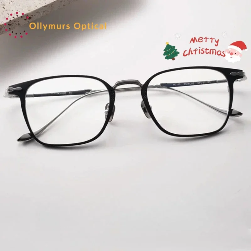 Винтажная титановая оправа для очков Ollymurs, мужская оправа для очков с диоптриями, японский бренд, дизайнерские очки M3135
Винтажная титановая оправа для очков Ollymurs, мужская оправа для очков с диоптриями, японский бренд, дизайнерские очки M3135