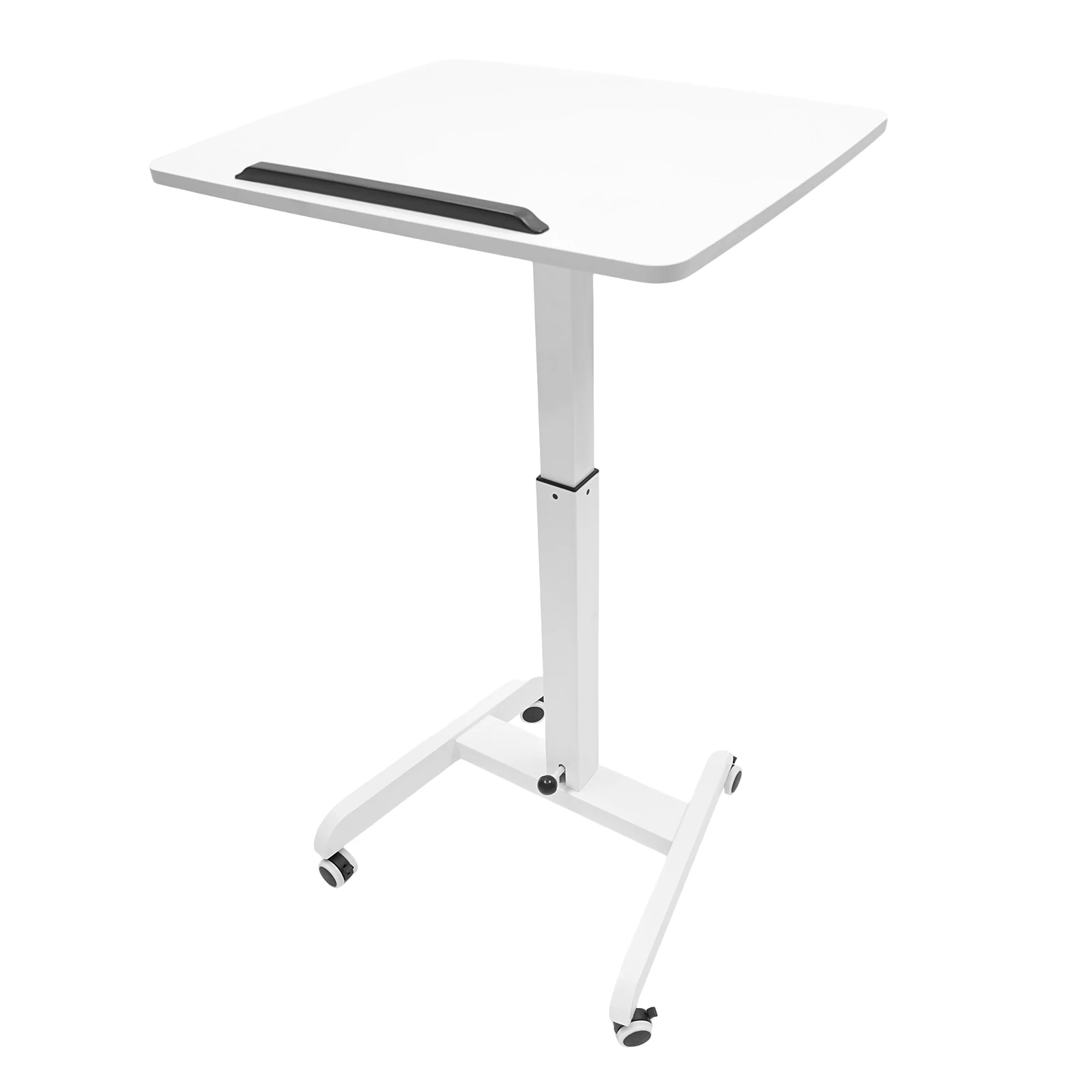 Adjustable Stand-Up Computer Workstation, Pneumatic Height Control, Multi-Angle Desktop, Sturdy Iron Frame for Long-Term Use
Adjustable Stand-Up Computer Workstation, Pneumatic Height Control, Multi-Angle Desktop, Sturdy Iron Frame for Long-Term Use