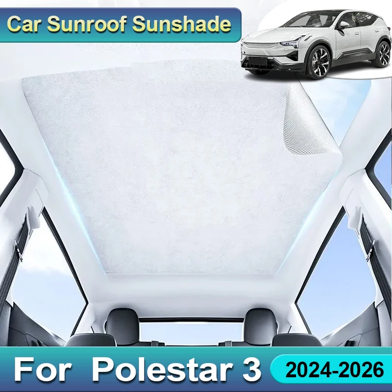 For Polestar 3 Accessories 2024 2025 2026 Car Sunshades Panoramic Sunroof Electrostatic Adsorption Sunroof Cover Sun Protection
For Polestar 3 Accessories 2024 2025 2026 Car Sunshades Panoramic Sunroof Electrostatic Adsorption Sunroof Cover Sun Protection