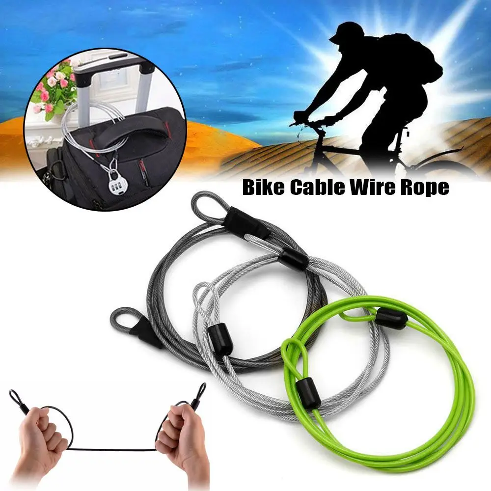High Quality Security Strong Braided Rope Anti-theft 100cm/39'' Outdoor Bike Lock Luggage Safety Guard Outdoor Tool
High Quality Security Strong Braided Rope Anti-theft 100cm/39'' Outdoor Bike Lock Luggage Safety Guard Outdoor Tool