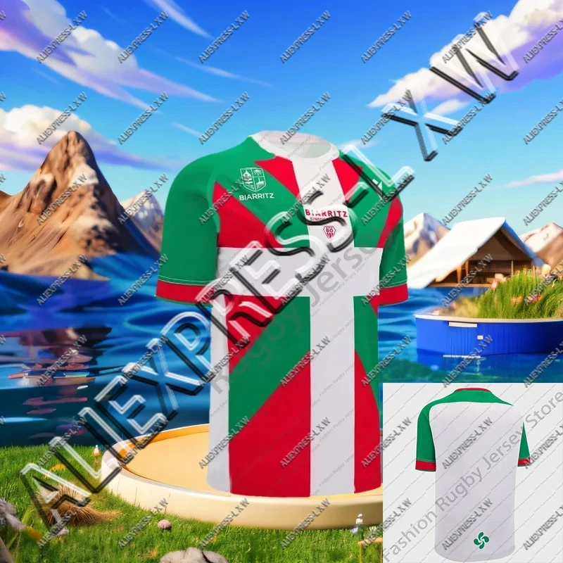 2025 Rugby Jersey Clothes Men Kids Children Male Train Team Tee Teenager Boys Home Top Biarritz Clothes T Shirt Fans 2024/25
2025 Rugby Jersey Clothes Men Kids Children Male Train Team Tee Teenager Boys Home Top Biarritz Clothes T Shirt Fans 2024/25