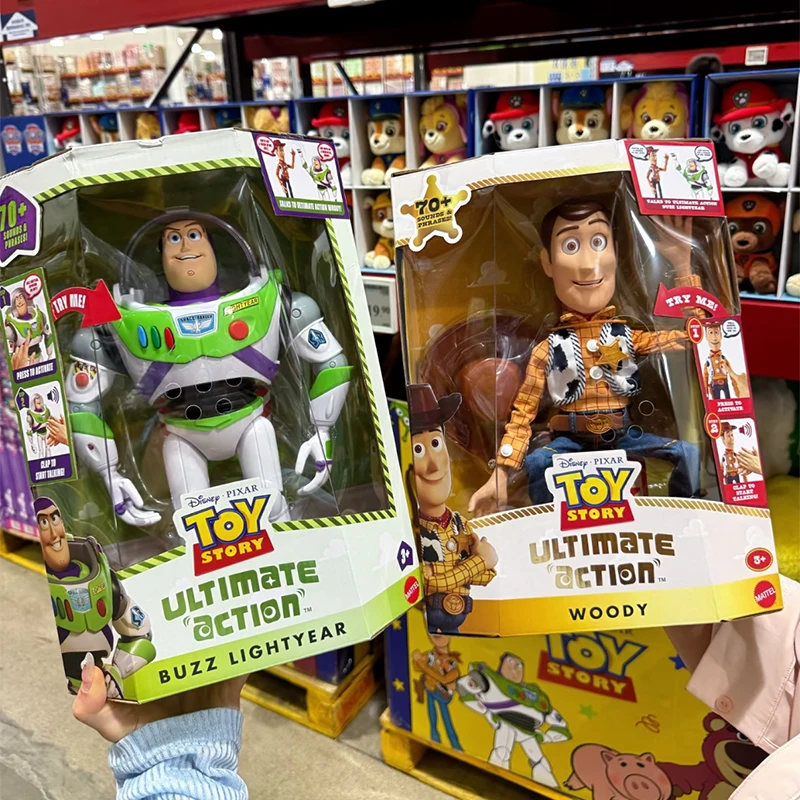 Original In Stock Toy Story Woody Buzz Lightyear Sound Effect Model Anime Action Figure Collectible Toys Birthday Gift
Original In Stock Toy Story Woody Buzz Lightyear Sound Effect Model Anime Action Figure Collectible Toys Birthday Gift