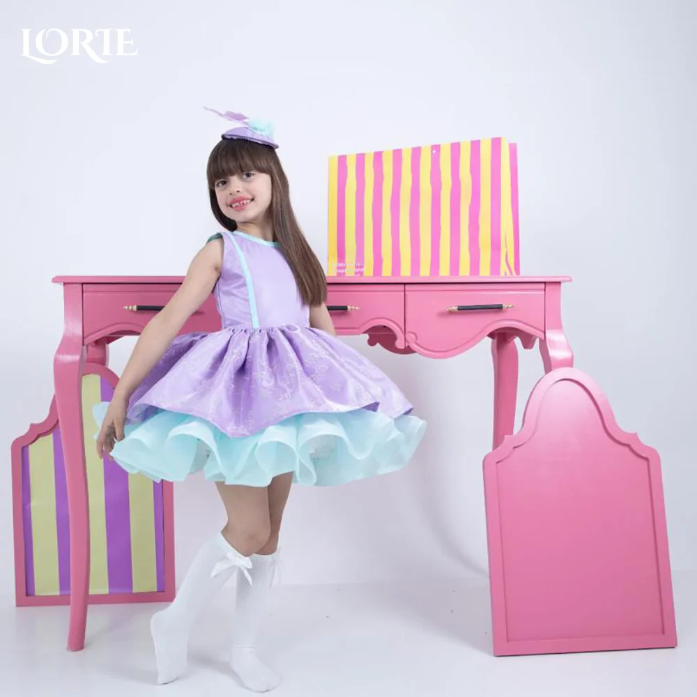 LORIE Sweet Tulle Ball Flower Girl Dress for Wedding A-Line Midi High Collar with Flower Girl Dresses Customized Gril Party Gown
LORIE Sweet Tulle Ball Flower Girl Dress for Wedding A-Line Midi High Collar with Flower Girl Dresses Customized Gril Party Gown