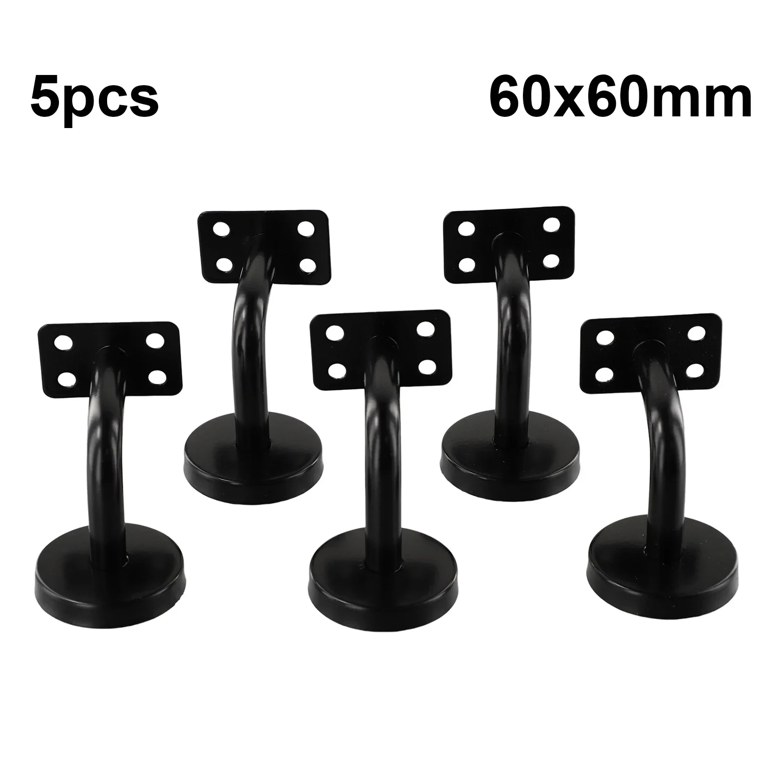 Hardware Handrail Bracket 5pcs Tool Accessories Wall Mount Pipe Replacement Rod Stainless Steel Stair Banister Black
Hardware Handrail Bracket 5pcs Tool Accessories Wall Mount Pipe Replacement Rod Stainless Steel Stair Banister Black