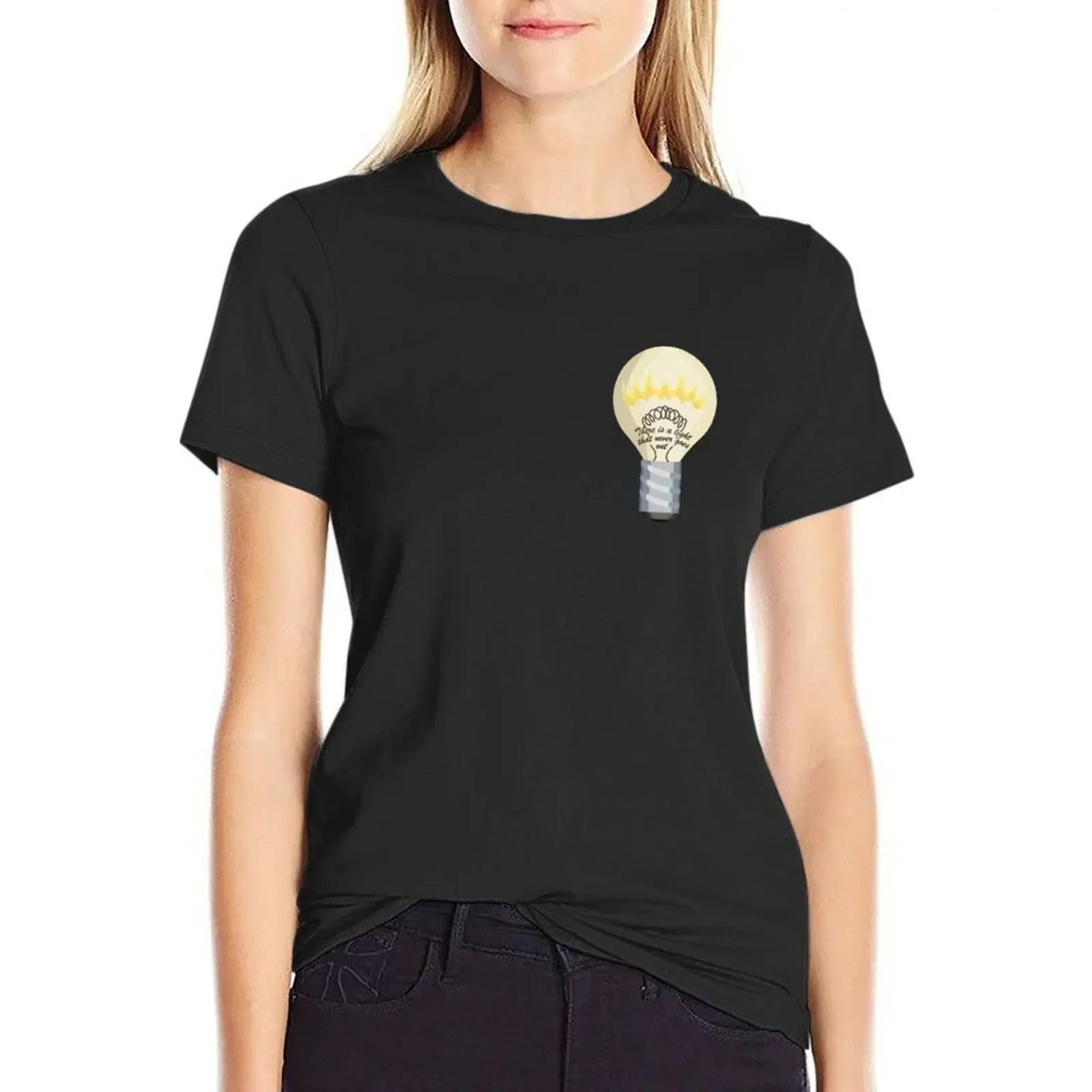 Light That Never Goes Out Graphic T-Shirt kawaii clothes summer clothes cute clothes oversized t shirts for Women
Light That Never Goes Out Graphic T-Shirt kawaii clothes summer clothes cute clothes oversized t shirts for Women