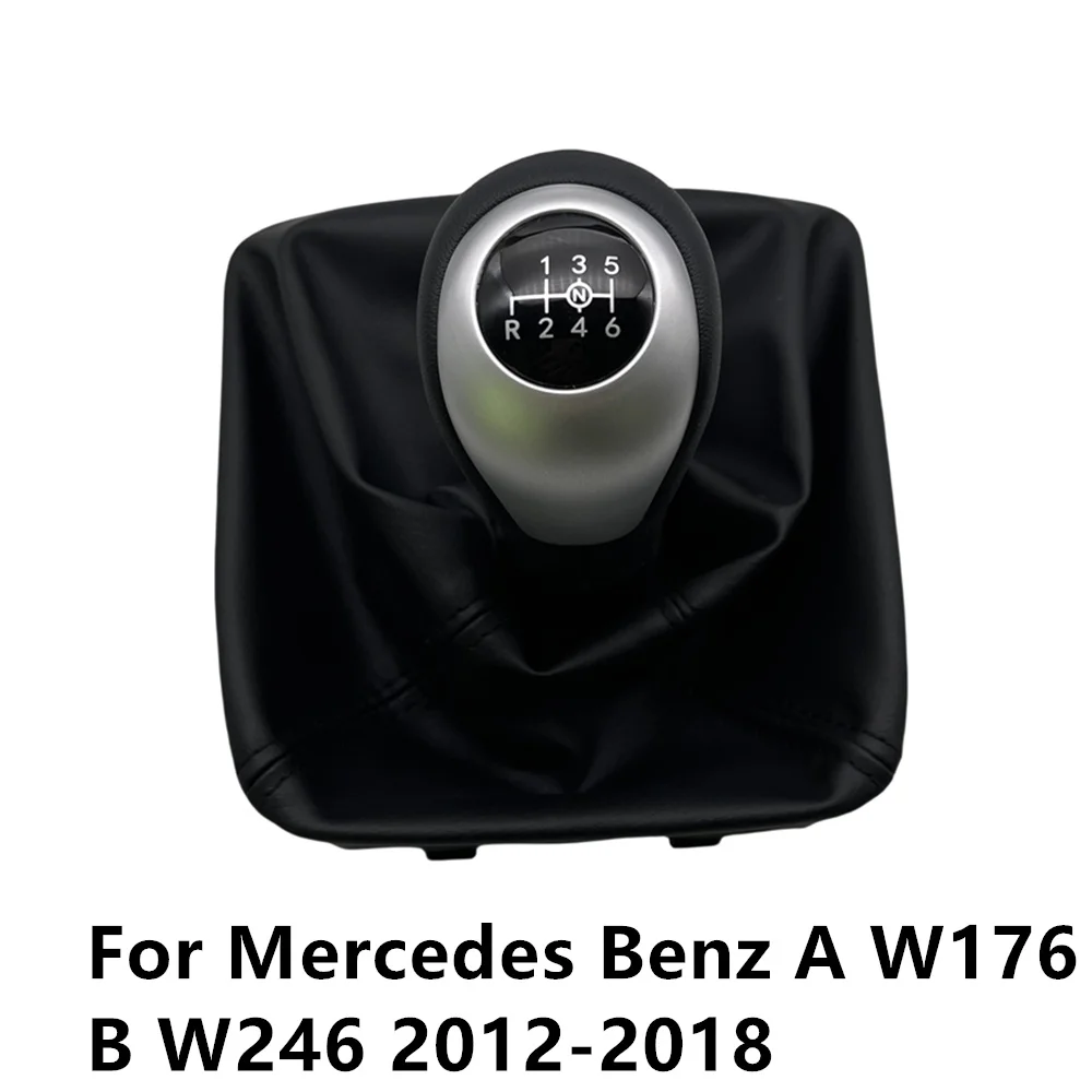 High Quality Car Manual Shift Gear Shifter Knob Boot For Mercedes Benz A W176 B W246 2012-2018 Car Accessories
High Quality Car Manual Shift Gear Shifter Knob Boot For Mercedes Benz A W176 B W246 2012-2018 Car Accessories