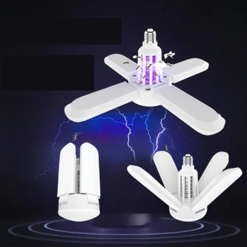 2 In 1 LED Mosquito Killer Light Bulb UV Anti-mosquito Led Repellent Outdoor Indoor Electric Insects kills Insect Fly Trap Lamp
2 In 1 LED Mosquito Killer Light Bulb UV Anti-mosquito Led Repellent Outdoor Indoor Electric Insects kills Insect Fly Trap Lamp