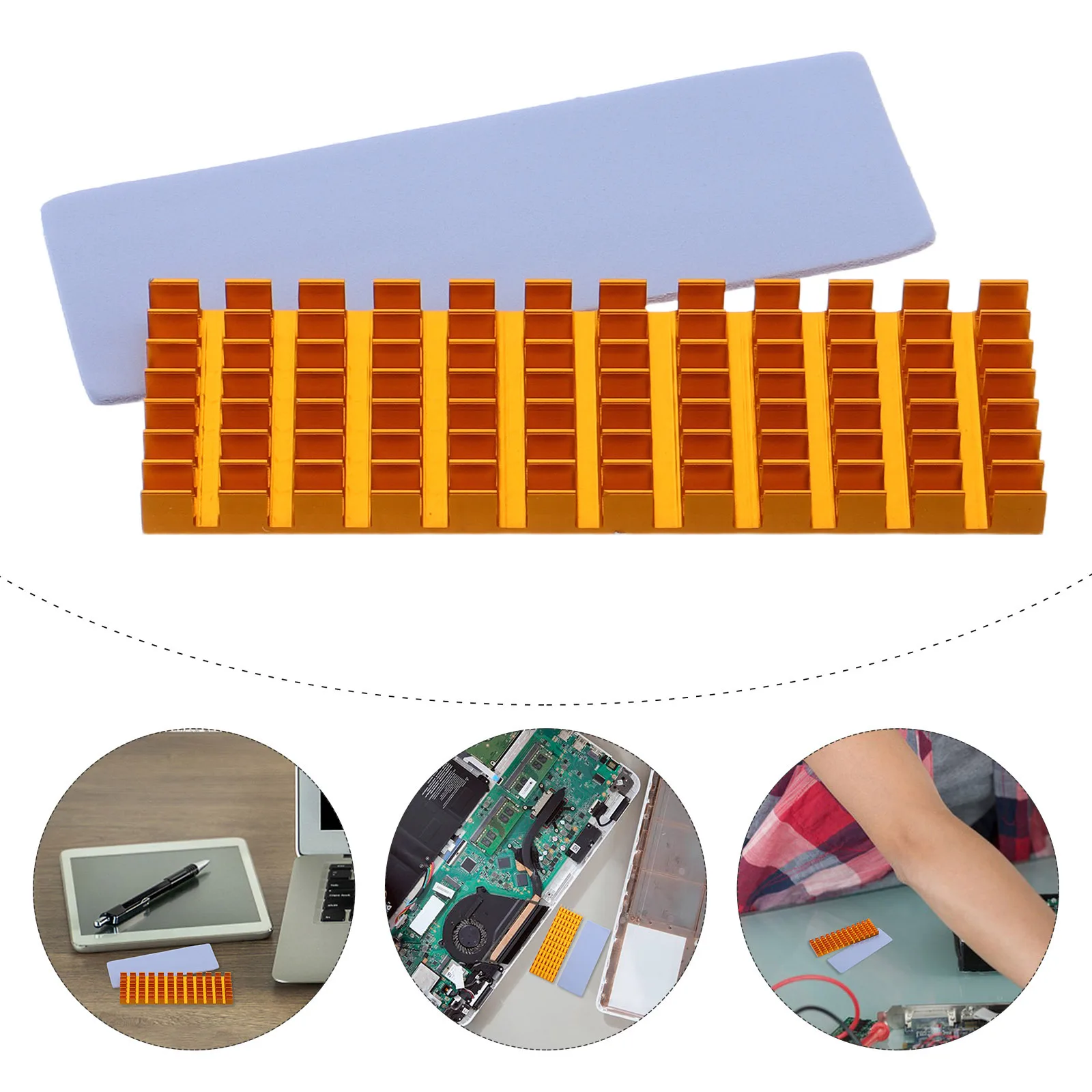 2280Pcs Nvme Heatsink for M.2 Pcie SSD Cooling High Performance Heat Dissipation Fast Data Transfer Reliable Easy
2280Pcs Nvme Heatsink for M.2 Pcie SSD Cooling High Performance Heat Dissipation Fast Data Transfer Reliable Easy