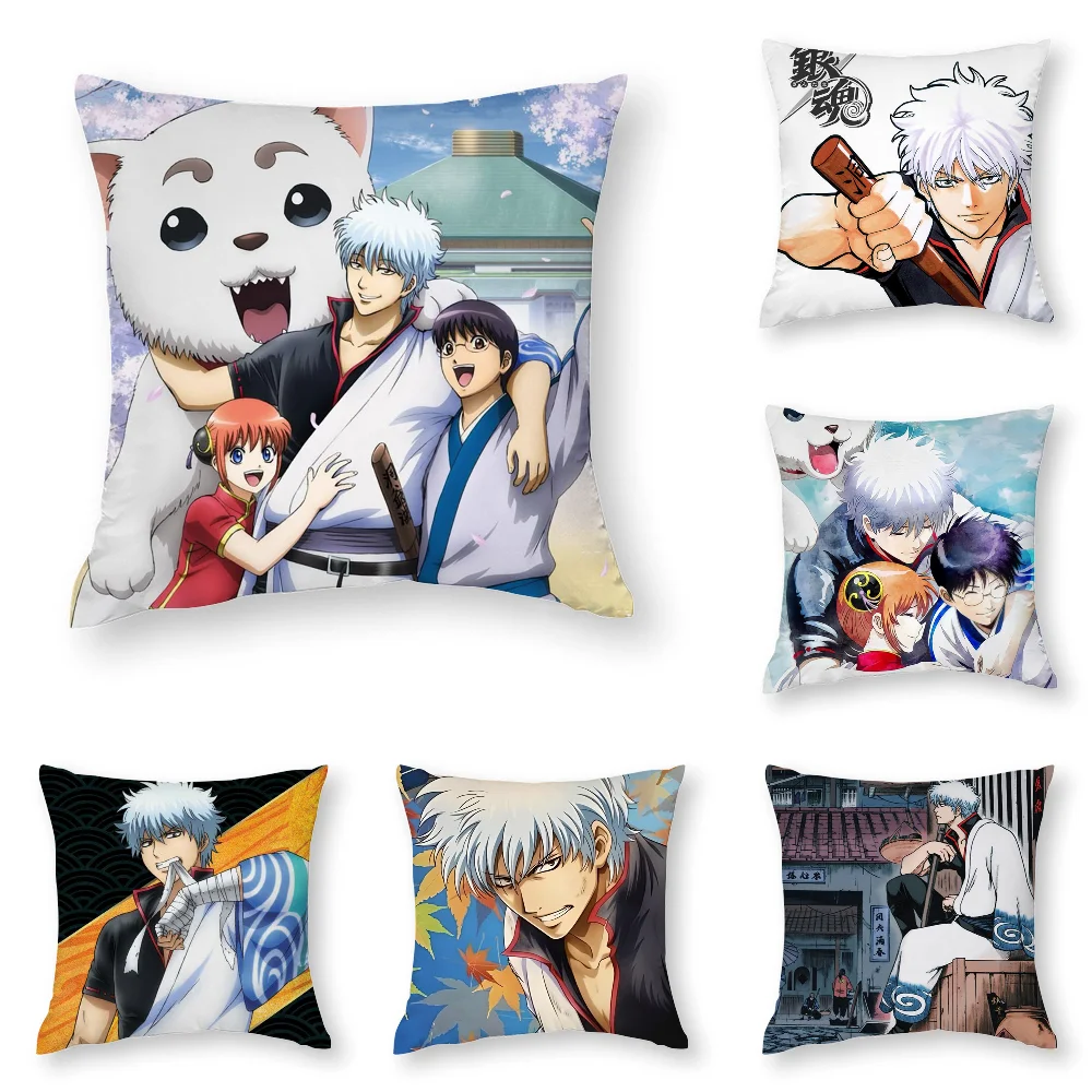 Anime GinTama Pillow Case 3D Print Polyester Fiber 40*40 cm Home Sofa Throw Pillow Cover Decoration Festival Gift
Anime GinTama Pillow Case 3D Print Polyester Fiber 40*40 cm Home Sofa Throw Pillow Cover Decoration Festival Gift