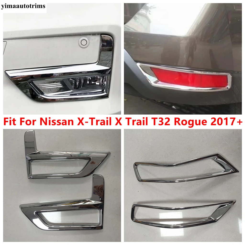 ABS Chrome Front Bumper Fog Lights Lamps Cover Trim Fit For Nissan X-Trail X Trail T32 Rogue 2017 2018 2019 2020 Accessories
ABS Chrome Front Bumper Fog Lights Lamps Cover Trim Fit For Nissan X-Trail X Trail T32 Rogue 2017 2018 2019 2020 Accessories