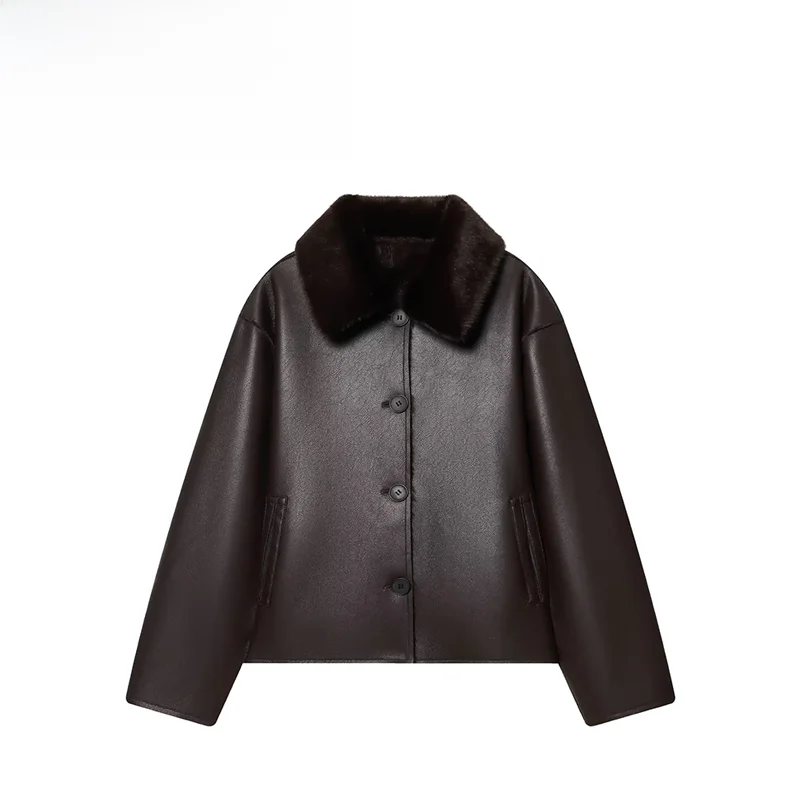 Simple Faionable Women's Jaet Outerwear ZR Autumn New Sle 8073327 Polyester Fiber Ladies Versatile Quali Coat
Simple Faionable Women's Jaet Outerwear ZR Autumn New Sle 8073327 Polyester Fiber Ladies Versatile Quali Coat