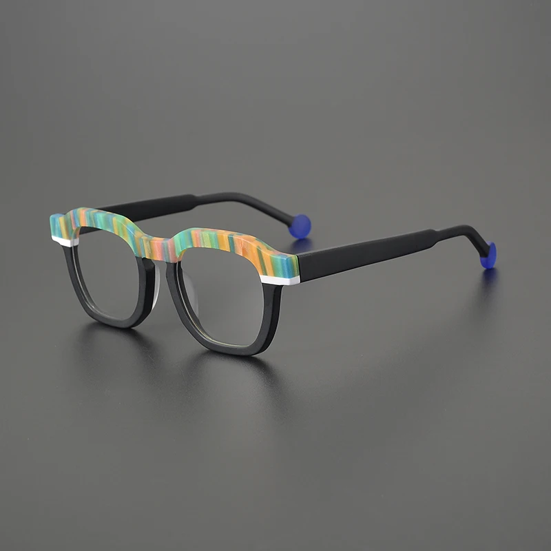 Patchwork Acetate Square Retro Glasses Frames For Men Women Japanese Handmade Quality Designer Eyeglasses Can customize lenses
Patchwork Acetate Square Retro Glasses Frames For Men Women Japanese Handmade Quality Designer Eyeglasses Can customize lenses