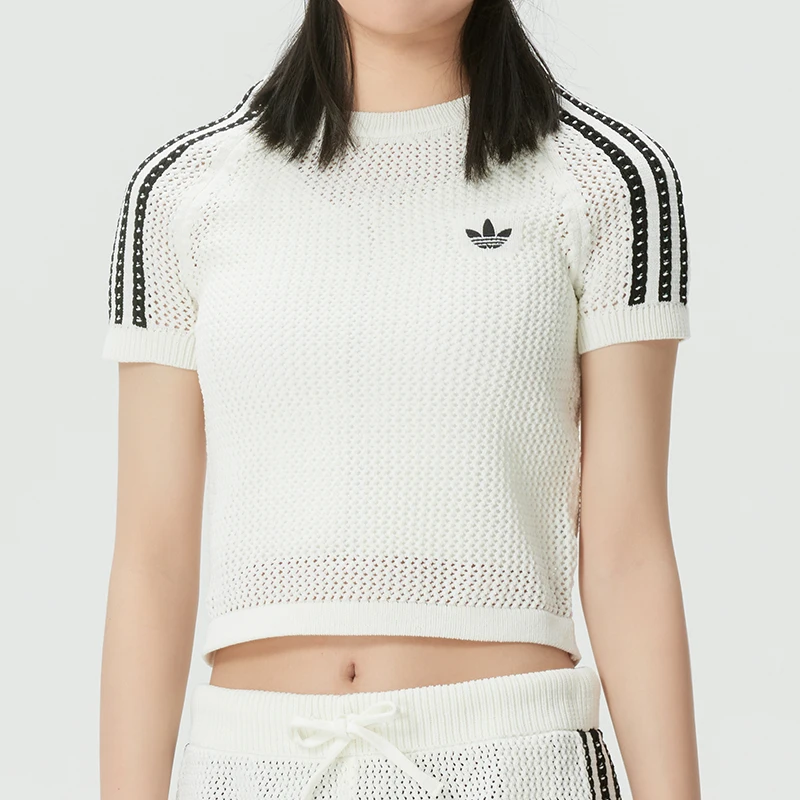 Adidas (Adidas) Trefoil T-Shirt Women's Sportswear Trendy Fashion Soft Comfortable Breathable Short-Sleeved Top Ke0200
Adidas (Adidas) Trefoil T-Shirt Women's Sportswear Trendy Fashion Soft Comfortable Breathable Short-Sleeved Top Ke0200