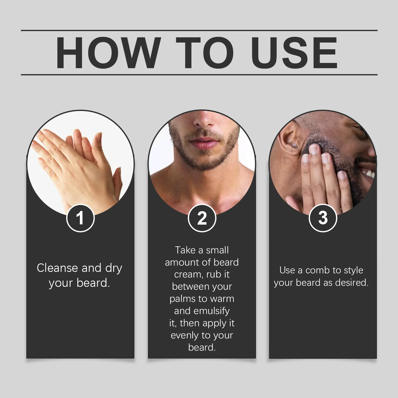 East Moon Gentle Men Beard Care Cream Lasting Moisturing Effectively Nourishing Quick Absorb Non-Greasy Daily Caring Beard Waxs
East Moon Gentle Men Beard Care Cream Lasting Moisturing Effectively Nourishing Quick Absorb Non-Greasy Daily Caring Beard Waxs