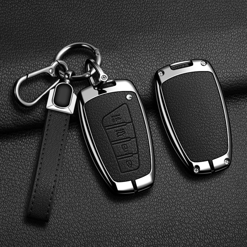 Zinc Alloy Leather Car Key Case Cover Fob For Hyundai Grandeur HG Sedan Santa Fe 3DM Grand SantaFe 2018 IX45 EQUUS Azera Genesis
Zinc Alloy Leather Car Key Case Cover Fob For Hyundai Grandeur HG Sedan Santa Fe 3DM Grand SantaFe 2018 IX45 EQUUS Azera Genesis