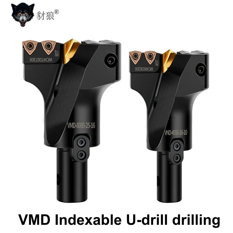 VMD 45-160mm U-drill drilling tool for WCMX WCMT inserti adjustable large-diameter deep hole indexable drill bit on
VMD 45-160mm U-drill drilling tool for WCMX WCMT inserti adjustable large-diameter deep hole indexable drill bit on