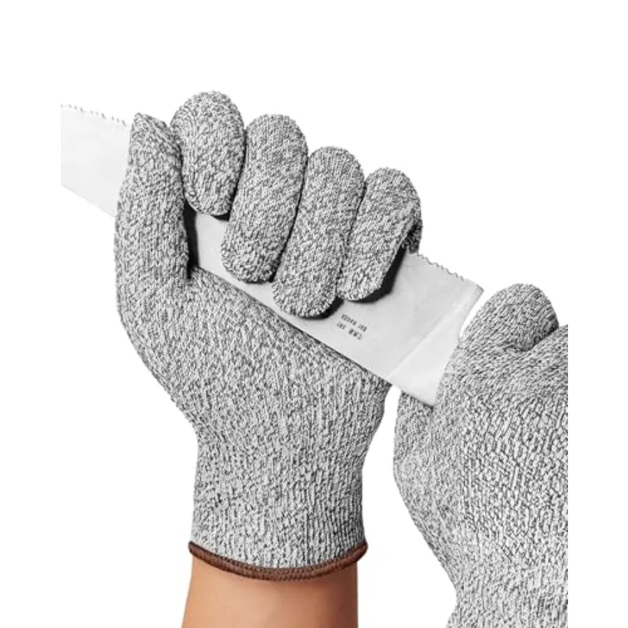 Cut Resistant Gloves Food Grade, Level 5 Protection, Safety Kitchen Cut Gloves, Machine Washable, Durable, Butcher Meat Cutting
Cut Resistant Gloves Food Grade, Level 5 Protection, Safety Kitchen Cut Gloves, Machine Washable, Durable, Butcher Meat Cutting