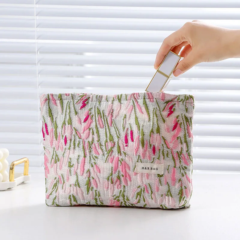 Women Floral Branch Beauty Cosmetic Bag Makeup Case Organizer Bags Embroidery Travel Large Wash Toiletry Storage Bag Pouch
Women Floral Branch Beauty Cosmetic Bag Makeup Case Organizer Bags Embroidery Travel Large Wash Toiletry Storage Bag Pouch